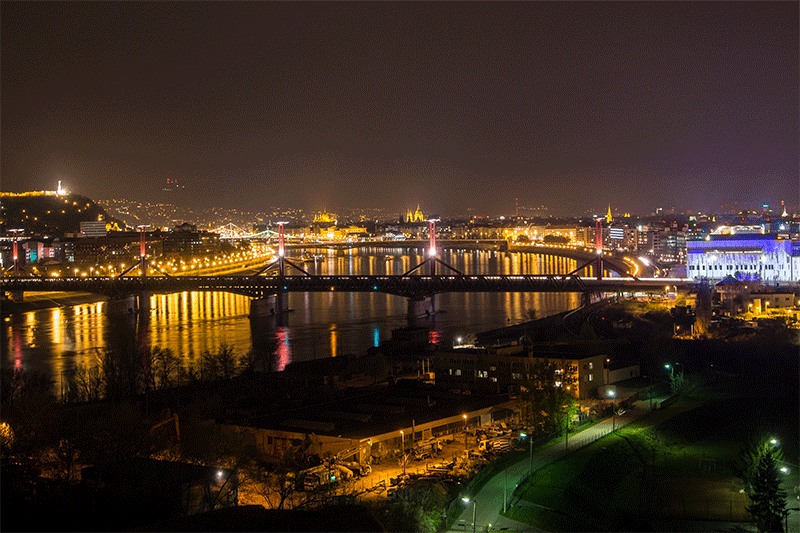 Budapest fényeinek lekapcsolása Föld Órája